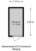 Boeierstraat 273, 1443 EL Purmerend - Boeierstraat 273_berging.jpg